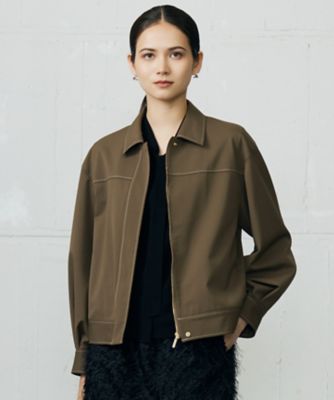 ＜自由区 L (Women/大きいサイズ)＞【１７号サイズまで展開・ＳＨＩＨＯさん着用】デニムライクツイル　ジャケット（ＪＫＷＲＧＷ０４０７）