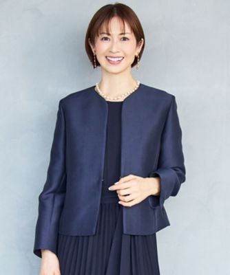 セレモニー・オケージョン】ライトダブルクロス ジャケット