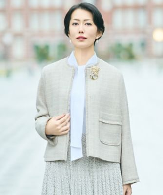 17号サイズまで展開・カタログ掲載】ライトミックスツイード