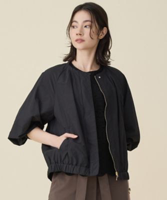 ＜自由区 L (Women/大きいサイズ)＞フォルム　ブルゾン（ＪＫＷＲＬＳ０３０４）