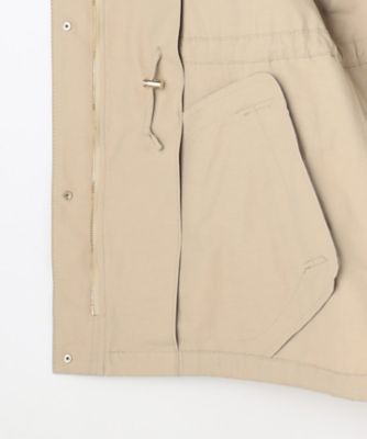ご好評につき再入荷・フード取り外し可能】コットンナイロンタッサー