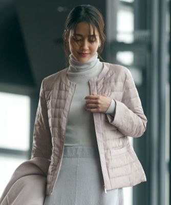 ＜自由区 L (Women/大きいサイズ)＞【洗える】ライトダウン　ジャケット（ＪＫＷＲＳＷ０４１４）