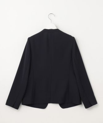 23区 ノーカラージャケット 23区｜ラムレザー ノーカラージャケット | Rakuten Fashion(楽天