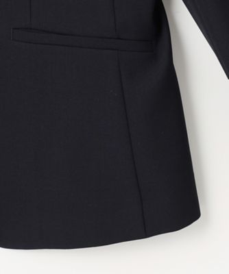 美品　23区　ドライツイル ノーカラー ジャケット　ベージュ 23区 【セットアップ対応/洗える】ドライツイル ノーカラー
