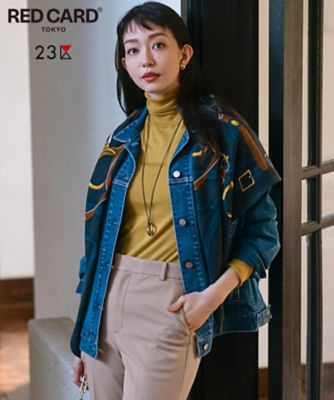 再入荷／ＲＥＤ ＣＡＲＤ ＴＯＫＹＯ×２３区】オーバーサイズ デニム ジャケット（ＪＫＷＳＣＳ０２２１） | 23区 S  (Women/小さいサイズ)/ニジュウサンク エス | 三越伊勢丹オンラインストア・通販【公式】