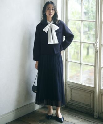ファンシーツイードジャケット・ワンピース And Couture - ファンシーツイードミニワンピース+ジャケット