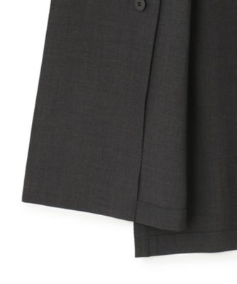 洗える】TWマットクロス テーラード ジレ（JKWSGA0302