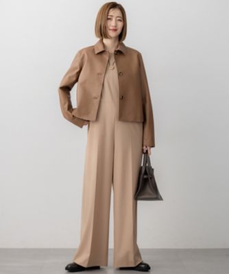 ラムレザー ステンカラー ジャケット（JKWSGA0304