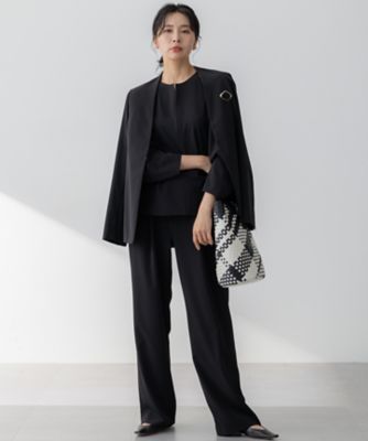 セットアップ対応／洗える】2WAYストレッチツイル ジャケット