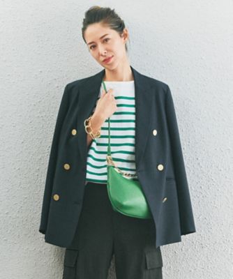 ＜23区 S (Women/小さいサイズ)＞ストレッチダブル前　ジャケット（ＪＫＷＳＩＺ０７２３）