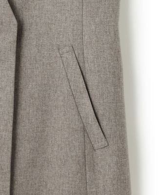 【ＣＬＡＳＳＹ．１月号掲載】ウールライクカルゼ　ロング　ジレ（ＪＫＷＳＮＷ０４２６）