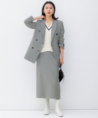 ガンクラブチェックストレッチ ジャケット