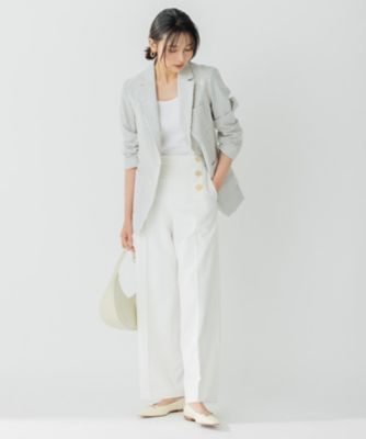 洗える】サッカーストライプ ジャケット（JKWSSM0307） | 23