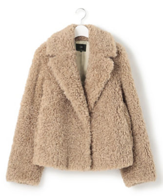 【美品♡完売品】23区 ECOPEL プードルファー ジャケット ECOPEL プードルファー ジャケット（JKWSSW0512