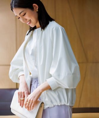 【洗える／撥水加工】ナイロン２ＷＡＹストレッチ　　ブルゾン（ＪＫＷＷＣＭ０３０８）