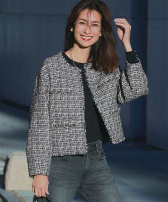 VERYコラボ 】ファンシーツイード ジャケット