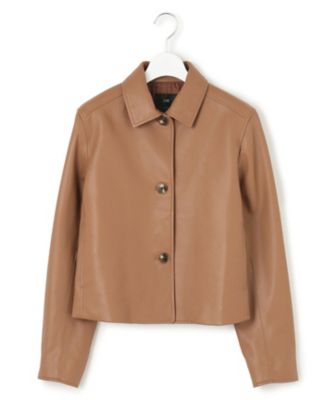 ラムレザー ステンカラー ジャケット（JKWWGA0304） | 23区