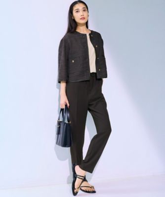 サマーツイード 7分袖 ジャケット（JKWWGA6105） | 23区 L