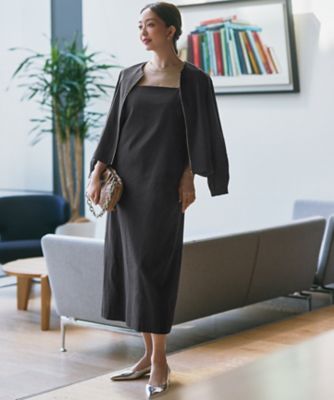 23区　CLASSY掲載　洗えるリネンレーヨンストレッチ ブルゾン 23区 CLASSY掲載 洗えるリネンレーヨンストレッチ ブルゾン