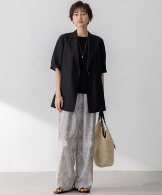 【Ｏｇｇｉ６月号掲載／杏さん着用／速乾性／接触冷感】シアータンブラー　ハーフスリーブ　ジャケット（ＪＫＷＷＧＭ０５１６）