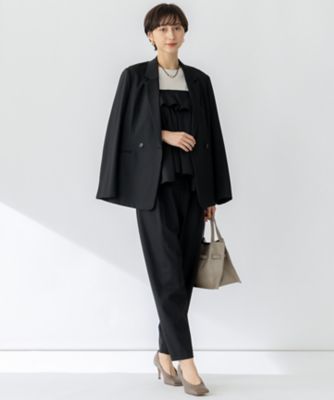 23区☆未使用size46 VERYコラボジャケット　ネイビー定価¥47300 ニジュウサンク チイサイサイズ 23区 S 【VERYコラボ