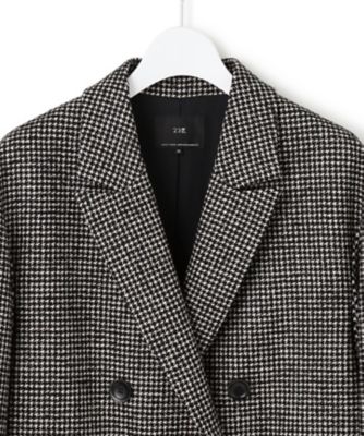 見上愛さん着用／VERY12月号掲載】ループミックスツイード