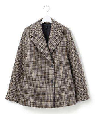 23区 今季完売【Oggi掲載】ボンディング チェックツイード ジャコット 23区｜【Oggi11月号掲載】ボンディング チェックツイード ジャコット