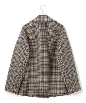 Oggi11月号掲載】ボンディング チェックツイード ジャコット