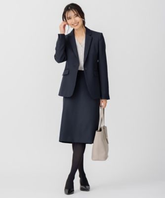 【ＣＬＡＳＳＹ．１月号掲載／洗える】ウールライクカルゼ　テーラード　ジャケット（ＪＫＷＷＮＷ０４１０）