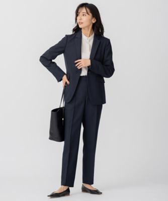 【ＣＬＡＳＳＹ．１月号掲載／洗える】ウールライクカルゼ　テーラード　ジャケット（ＪＫＷＷＮＷ０４１０）
