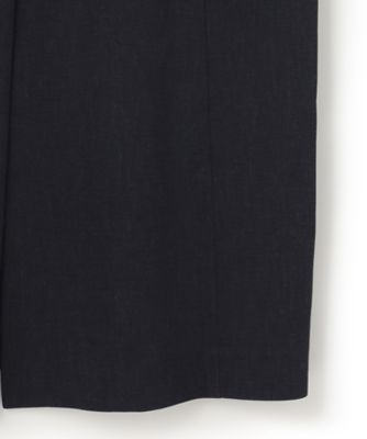 【ＣＬＡＳＳＹ．６月号掲載】リネンレーヨンストレッチ　　ロング　ジレ（ＪＫＷＷＳＭ０４０６）