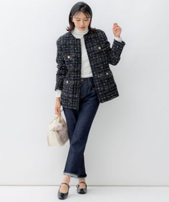 GIOLICA ツイード ジャケット（JKWWSW0405