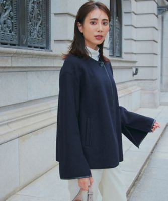 【美品・希少】60s Unknown Vintage Jacket ノーカラー コンプレストパイル ノーカラー アウター（JKWWSW0432