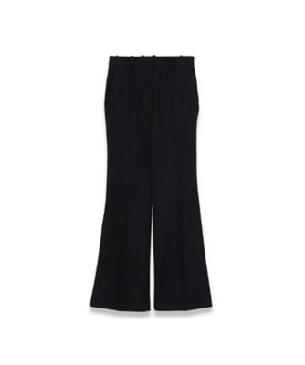 ＜JOSEPH L (Women／大きいサイズ) ＞【ＦＯＵＮＤＡＴＩＯＮＳ】ギャバジンストレッチ　フィットフレアトラウザーズ（ＪＰ００１６１７Ｄ）