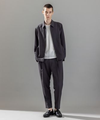 新柄【吸湿速乾性／接触冷感／ＵＶカット／洗える】テクノボイルストレッチ　ジップアップブルゾン（ＪＲＪＨＧＡ０１０２）