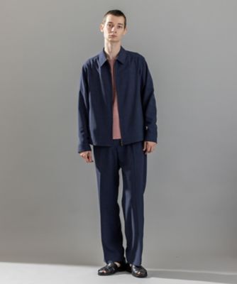 新柄【吸湿速乾性／接触冷感／ＵＶカット／洗える】テクノボイルストレッチ　ジップアップブルゾン（ＪＲＪＨＧＡ０１０２）