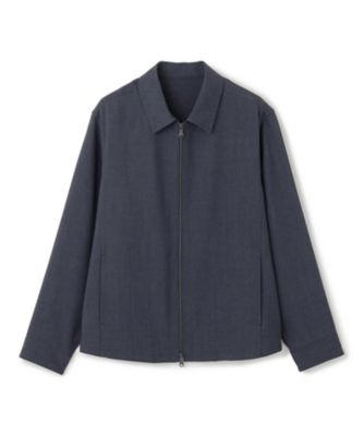 新柄【吸湿速乾性／接触冷感／ＵＶカット／洗える】テクノボイルストレッチ　ジップアップブルゾン（ＪＲＪＨＧＡ０１０２）