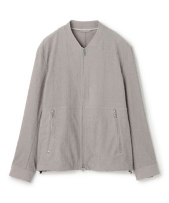 新素材【洗える／速乾性／通気性／ストレッチ】トリコサッカーストレッチ　　ジップアップブルゾン（ＪＲＪＨＧＭ０４０１）