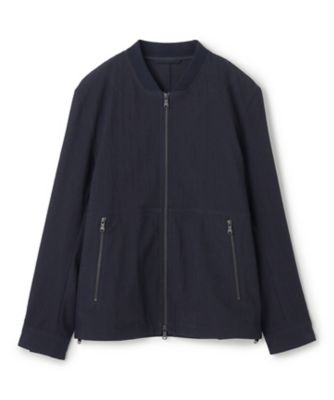 新素材【洗える／速乾性／通気性／ストレッチ】トリコサッカーストレッチ　　ジップアップブルゾン（ＪＲＪＨＧＭ０４０１）