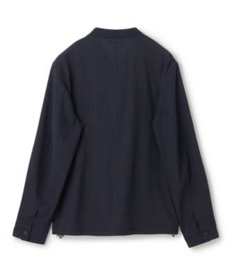 新素材【洗える／速乾性／通気性／ストレッチ】トリコサッカーストレッチ　　ジップアップブルゾン（ＪＲＪＨＧＭ０４０１）