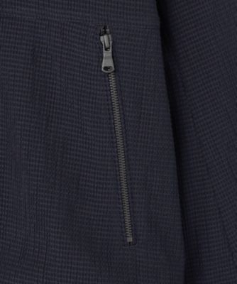 新素材【洗える／速乾性／通気性／ストレッチ】トリコサッカーストレッチ　　ジップアップブルゾン（ＪＲＪＨＧＭ０４０１）