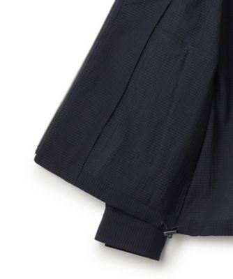 新素材【洗える／速乾性／通気性／ストレッチ】トリコサッカーストレッチ　　ジップアップブルゾン（ＪＲＪＨＧＭ０４０１）