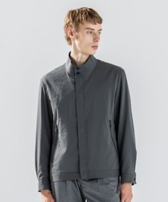 速乾ストレッチコンビネゾン　チェック38 新素材【撥水性／吸湿速乾性／ストレッチ／洗える】グレイン