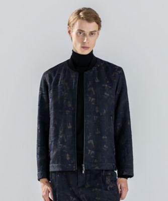 【新品】BIKKEMBERGS 黒 ジップアップ ブルゾン　紙ダグ付き TAAKK - 【25AW】ジップアップ ブルゾン / ZIP BLOUSON