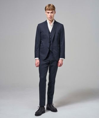 ジョゼフオム スーツ セットアップ クールドッツ ストレッチ ネイビー クールドッツストレッチ ジャケット / JOSEPH HOMME | ファッション