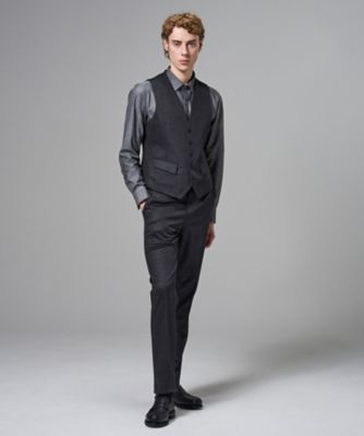 セットアップ対応】スプリングウールジャージー ジレ