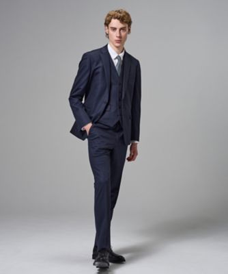 セットアップ対応】スプリングウールジャージー ジレ