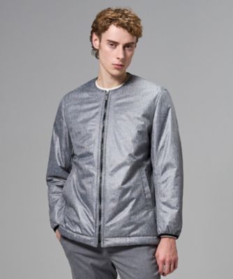 新品★ラインアートブルゾン 新素材【アウタードッキング対応】ラインアートジャカード ブルゾン