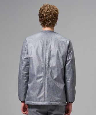 新素材【アウタードッキング対応】ラインアートジャカード ブルゾン