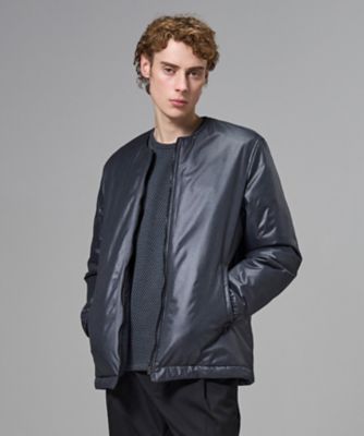 新素材【アウタードッキング対応】ラインアートジャカード ブルゾン